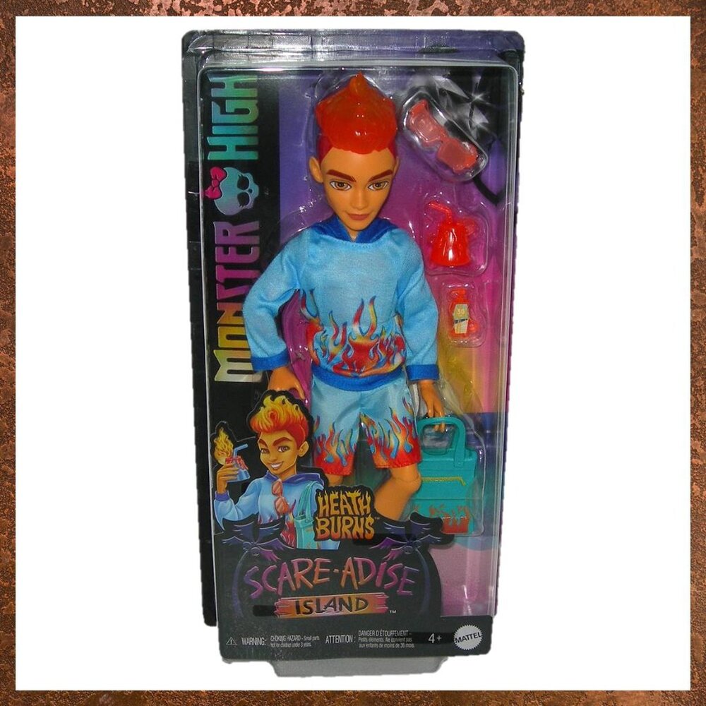 Monster High: Scare-adise Island - Heath Burns G3 Fashion Doll by Mattel Coll.